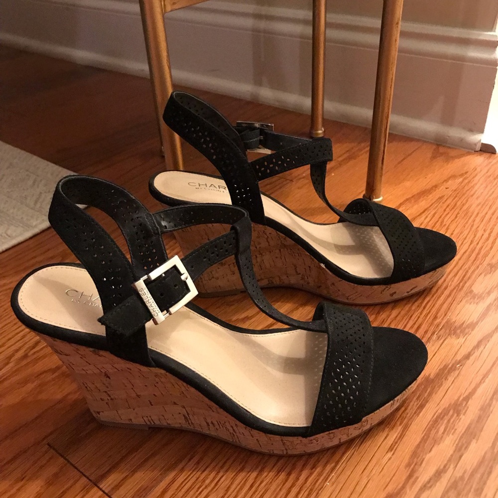 Charles by Charles David size 9.5 wedge sandal